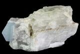 Aquamarine/Morganite Crystal in Albite Crystal Matrix - Pakistan #111368-2